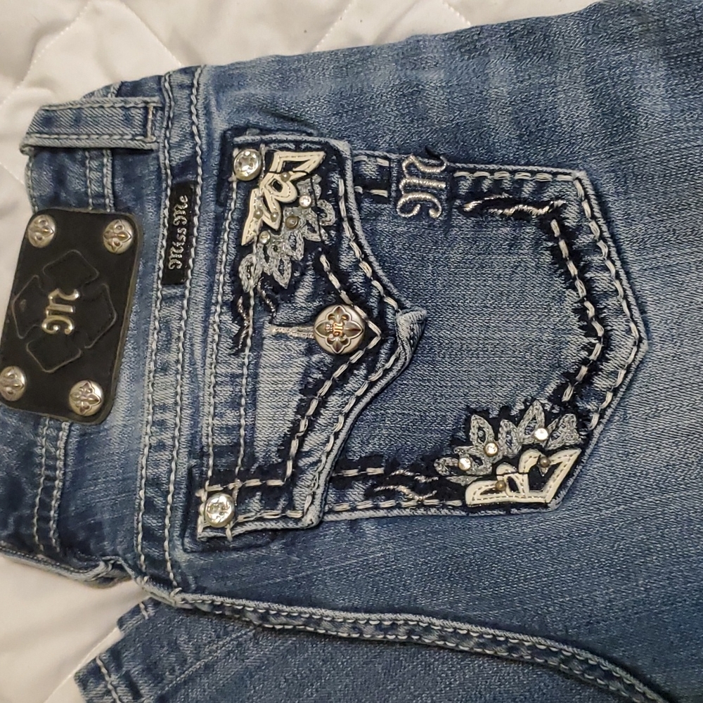 Miss Me Size 27 'Signature Boot' Bootcut Jeans
